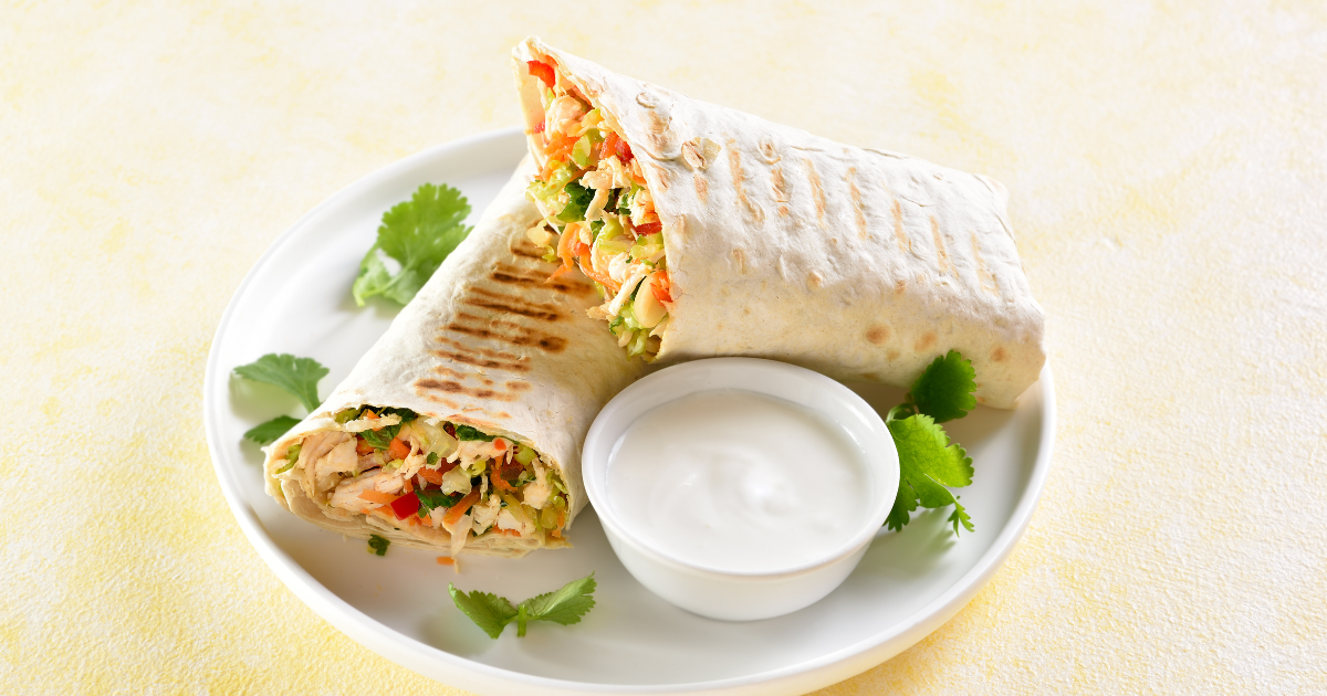 Wrap Recette Poulet