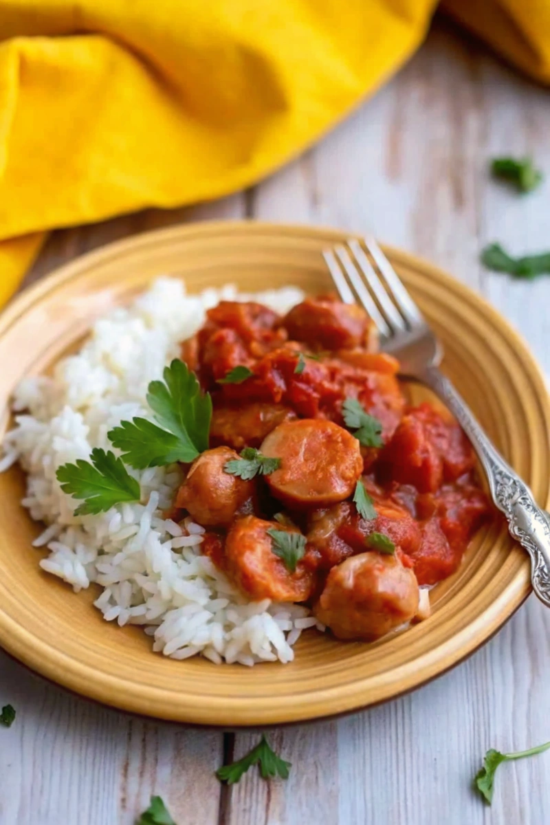 Recette Rougail Saucisse