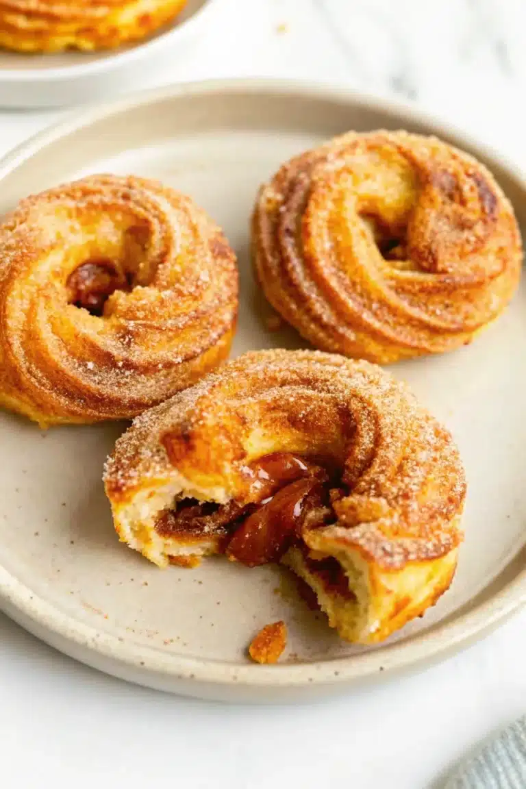 Beignet Churros Fourré Au Dulce De Leche