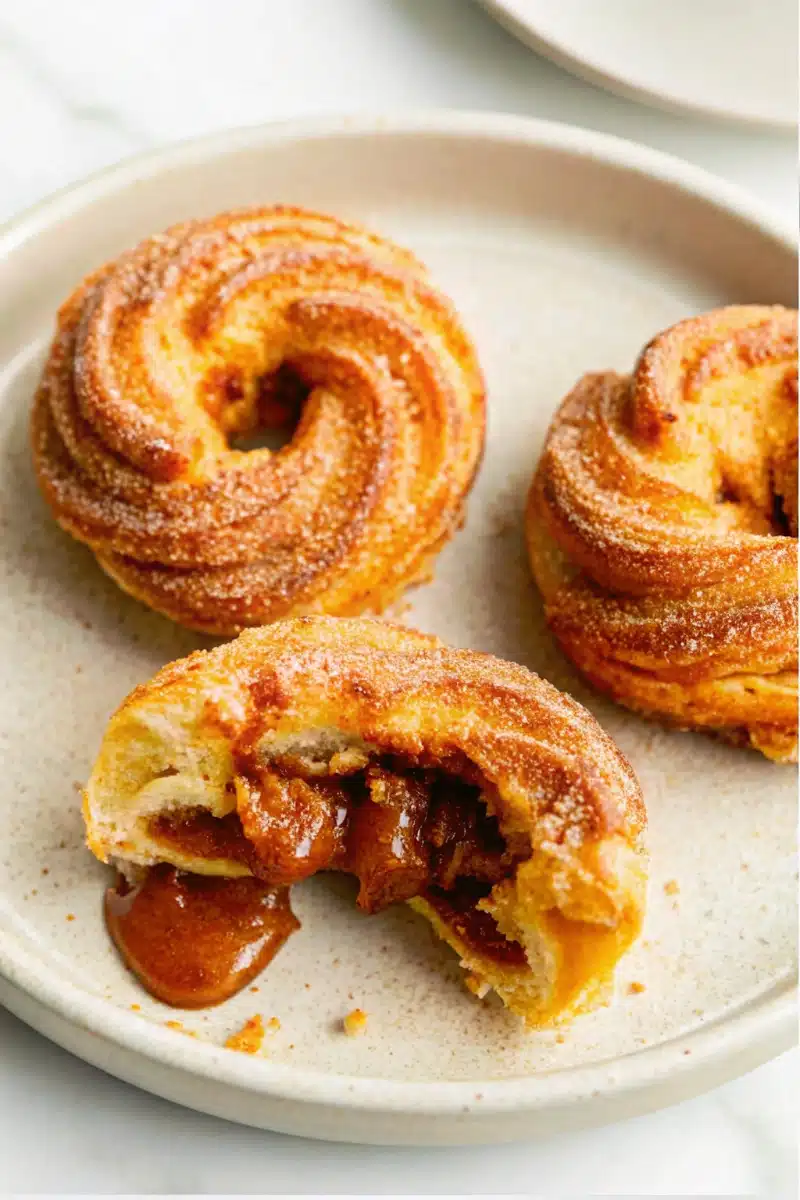 Beignet Churros Fourré Au Dulce De Leche