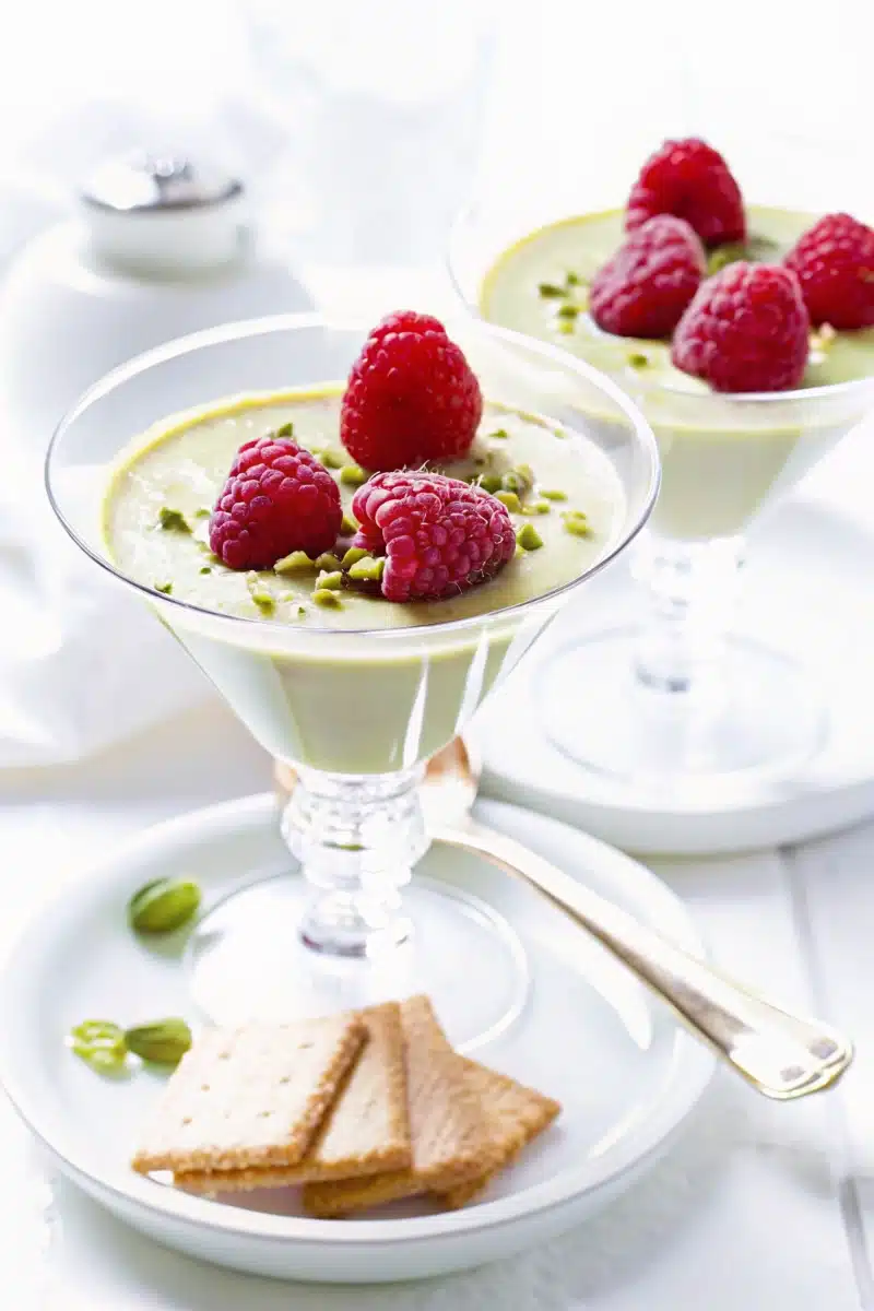 Panna Cotta Infusions Thé Matcha