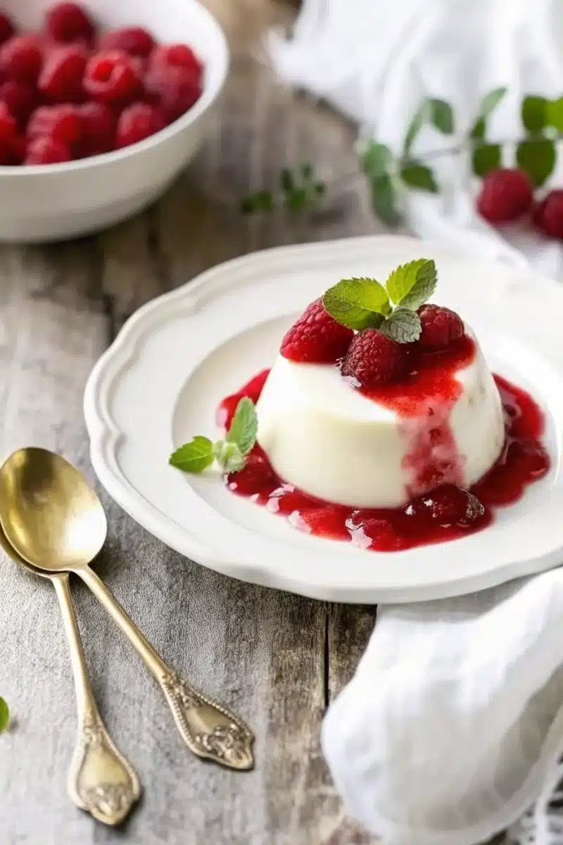 Panna Cotta Légère Fromage Blanc