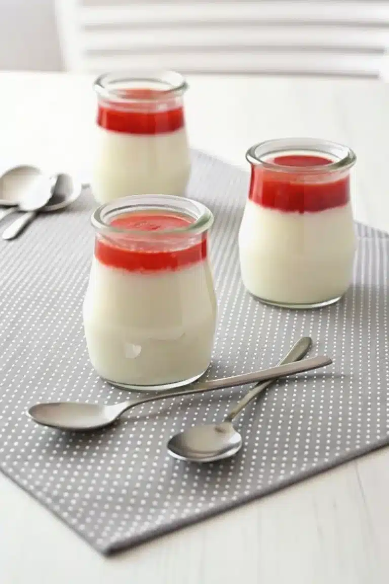 Panna Cotta Micro-ondes