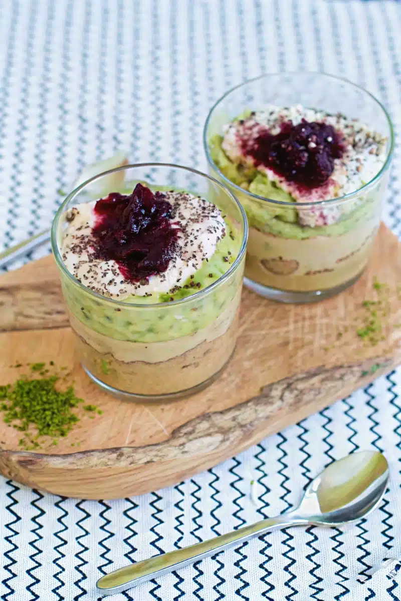 Panna Cotta Vegan Avocat