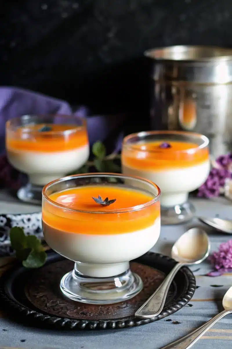 Panna cotta sans gélatine agar-agar