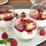 Panna cotta sans sucre érythritol