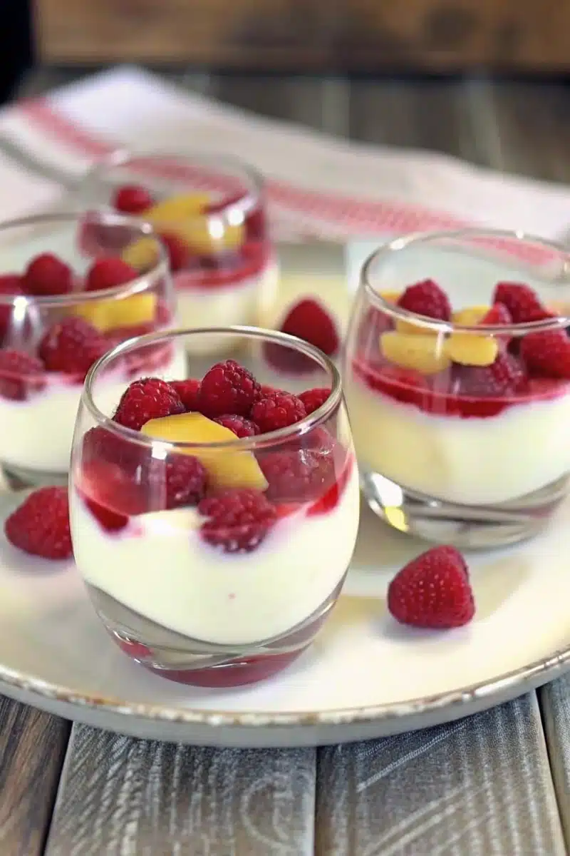 Panna cotta sans sucre érythritol
