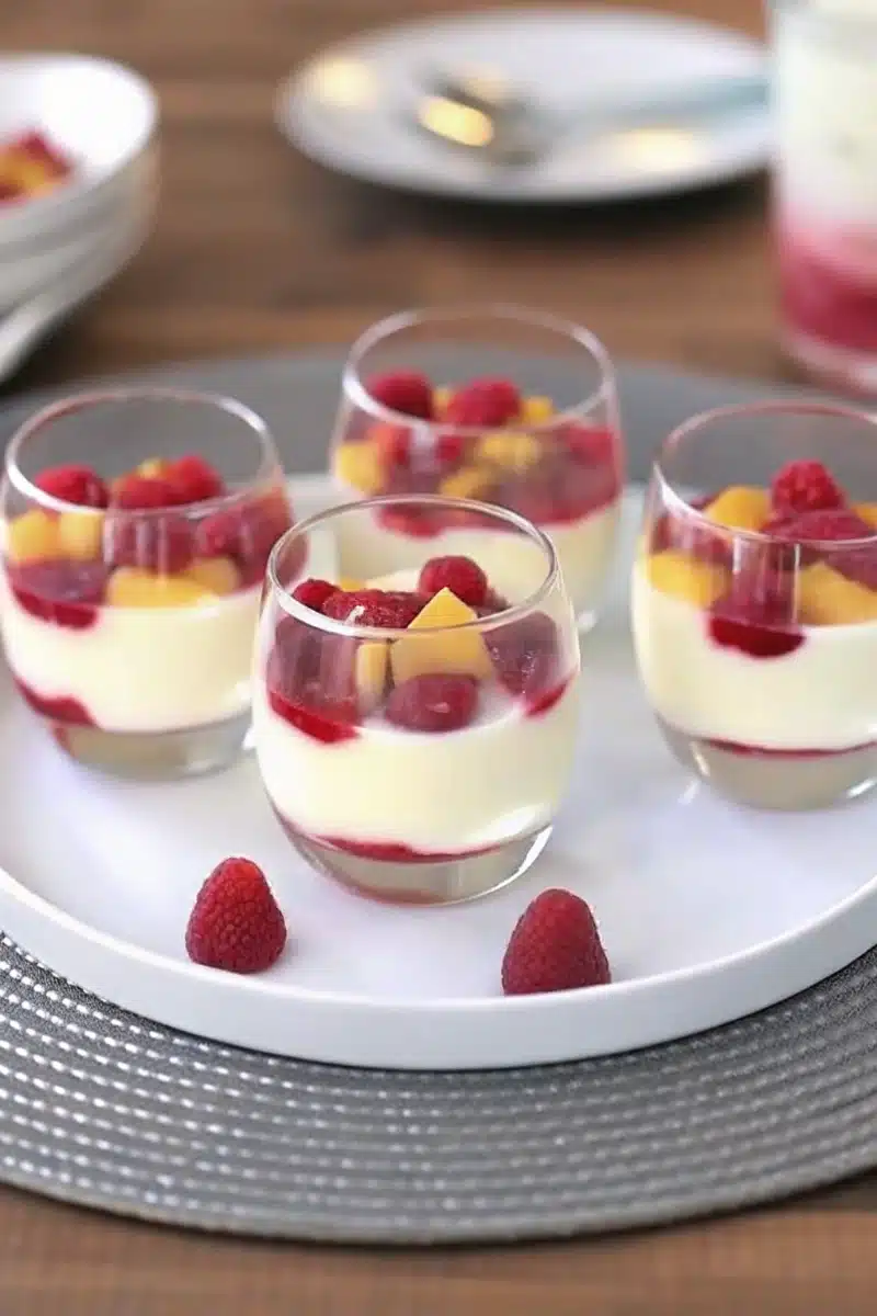 Panna cotta sans sucre érythritol