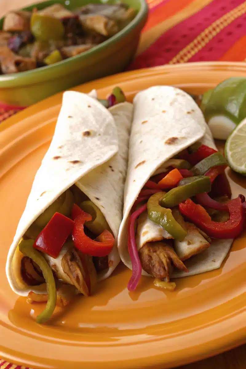 Recette Fajitas Poulet