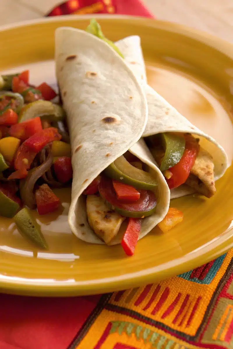 Recette Fajitas Poulet