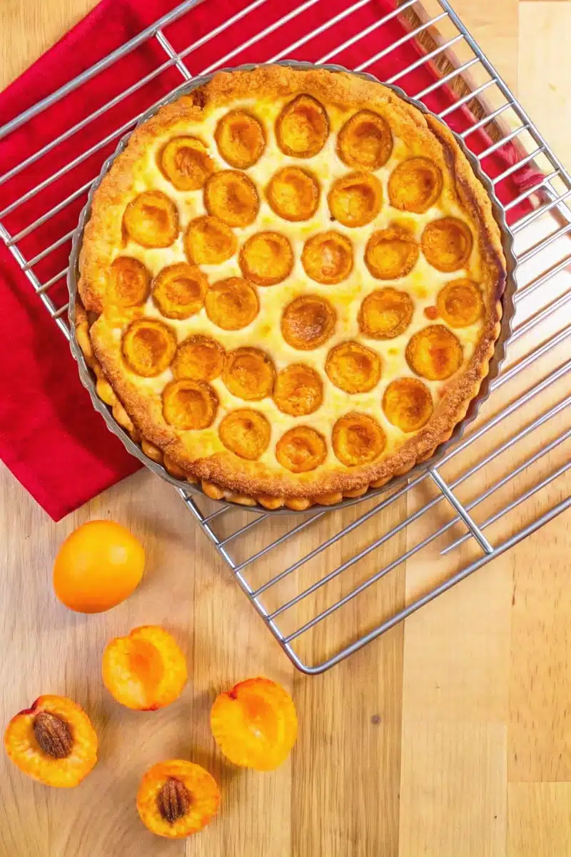 Tarte abricot amande