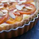Tarte aux abricots amande