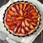 Tarte aux prunes