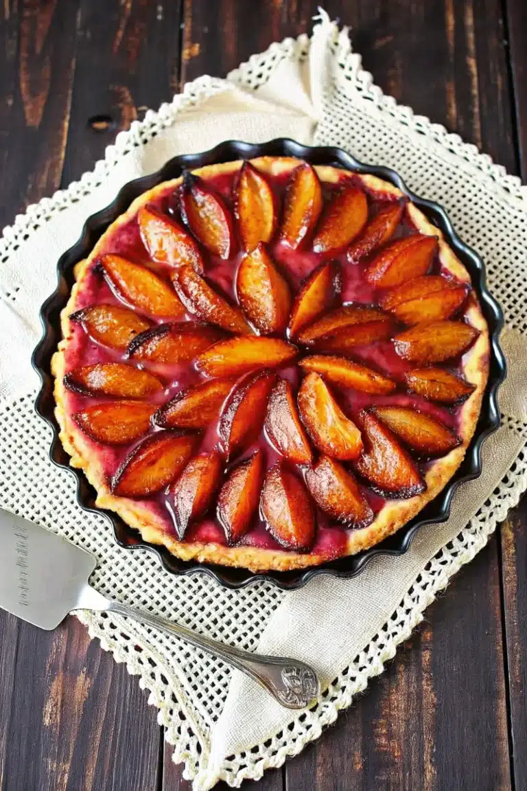 Tarte aux prunes