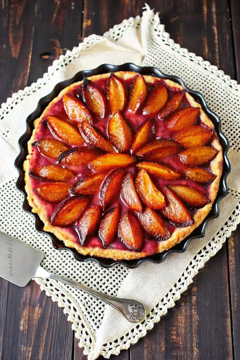 Tarte aux prunes