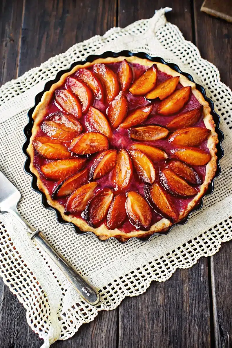 Tarte aux prunes