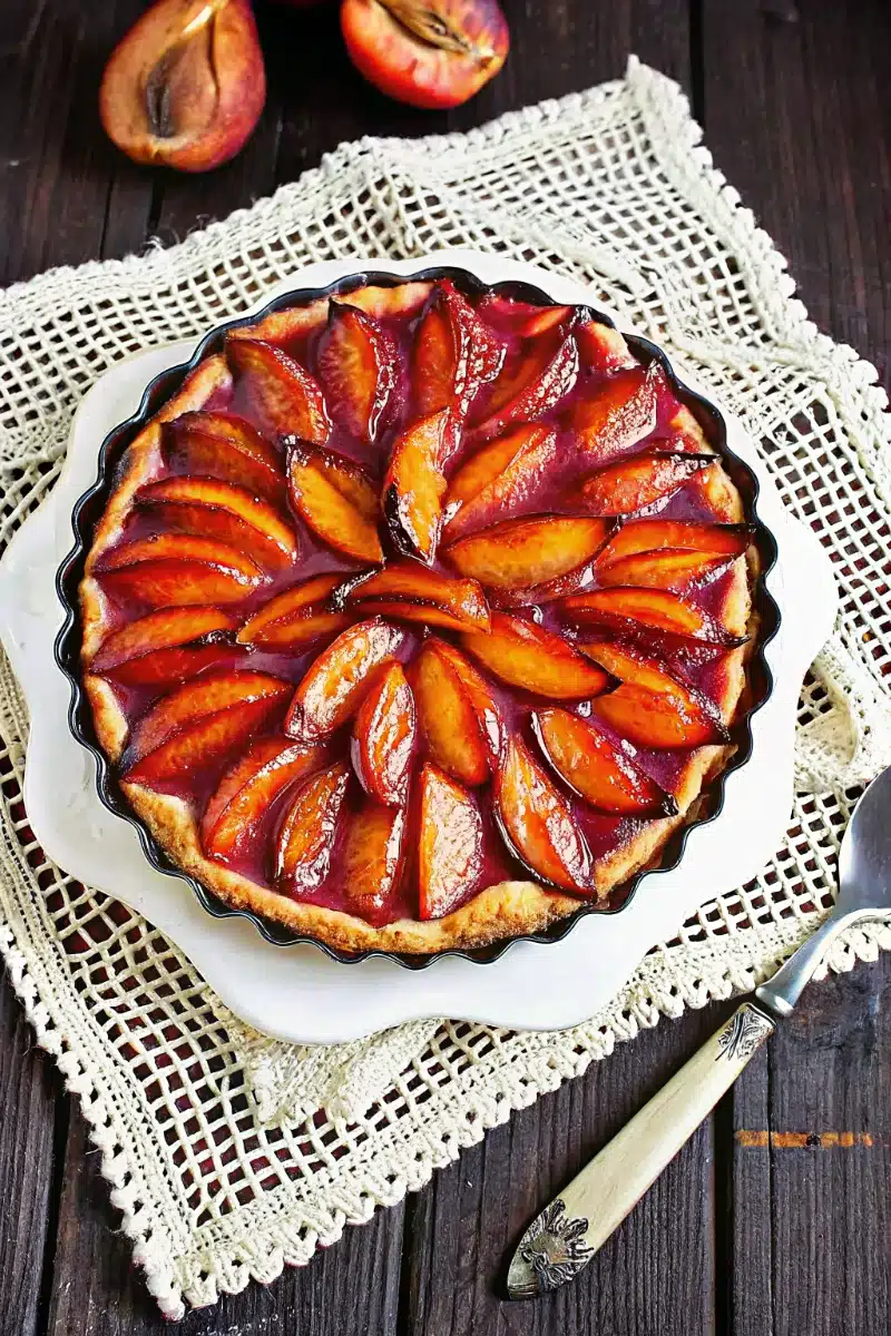 Tarte aux prunes