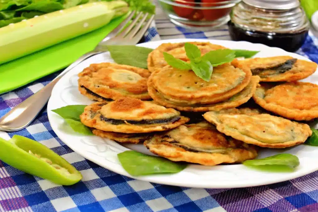 Beignets d’aubergine