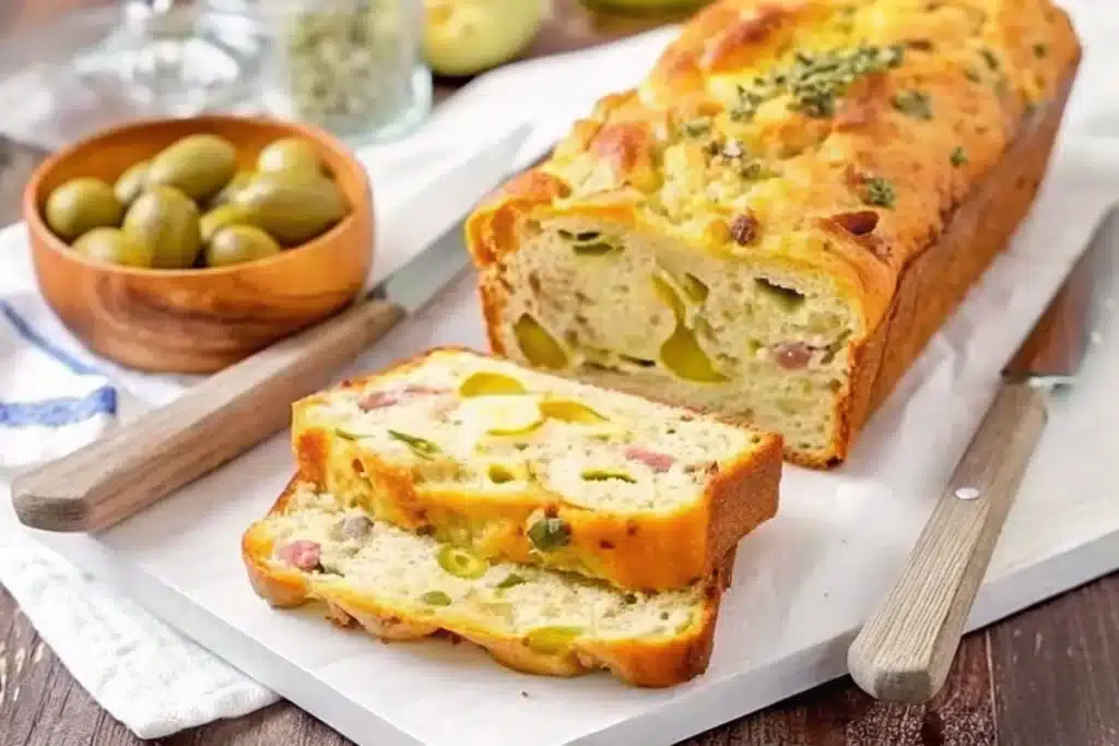 Cake courgette lardons facile et moelleux