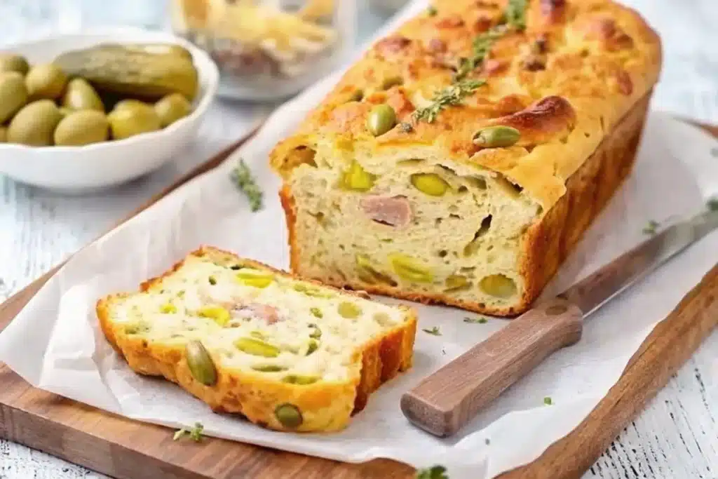 Cake courgette lardons facile et moelleux