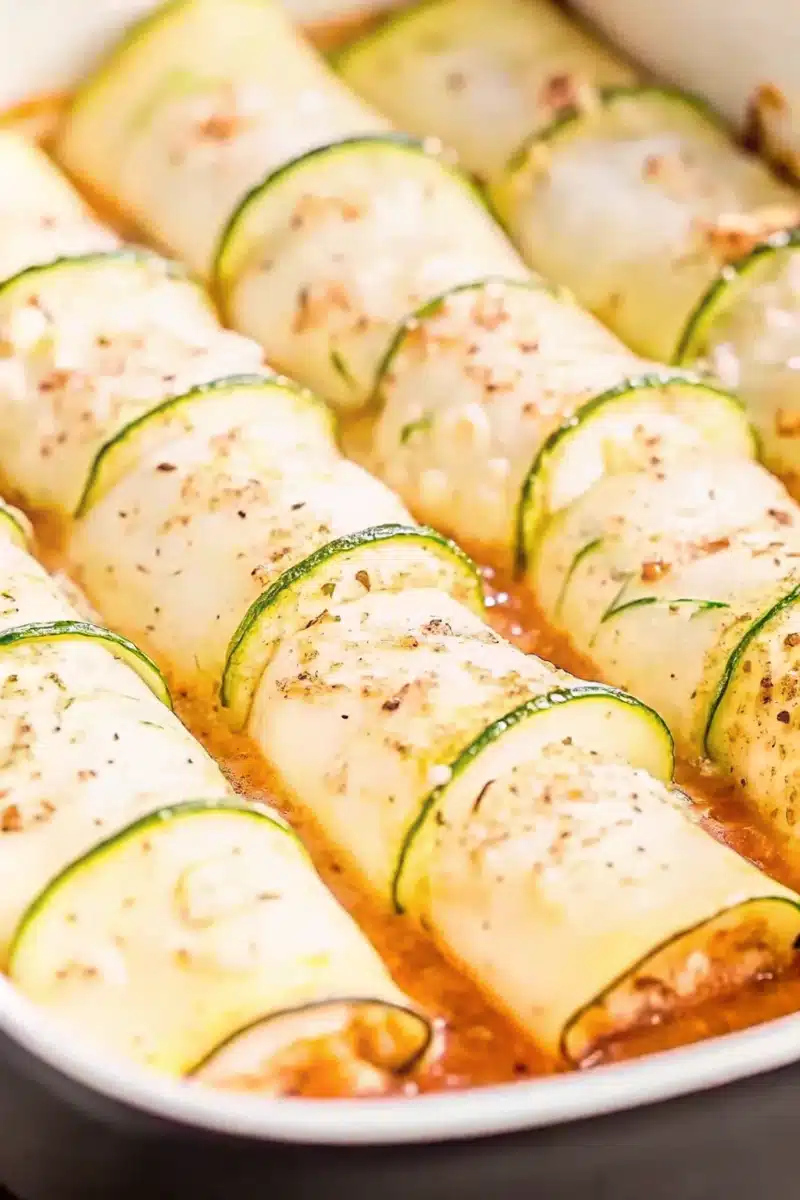 Cannelloni de courgettes