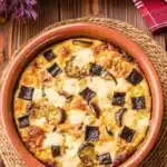 Clafoutis Aubergine et Chorizo