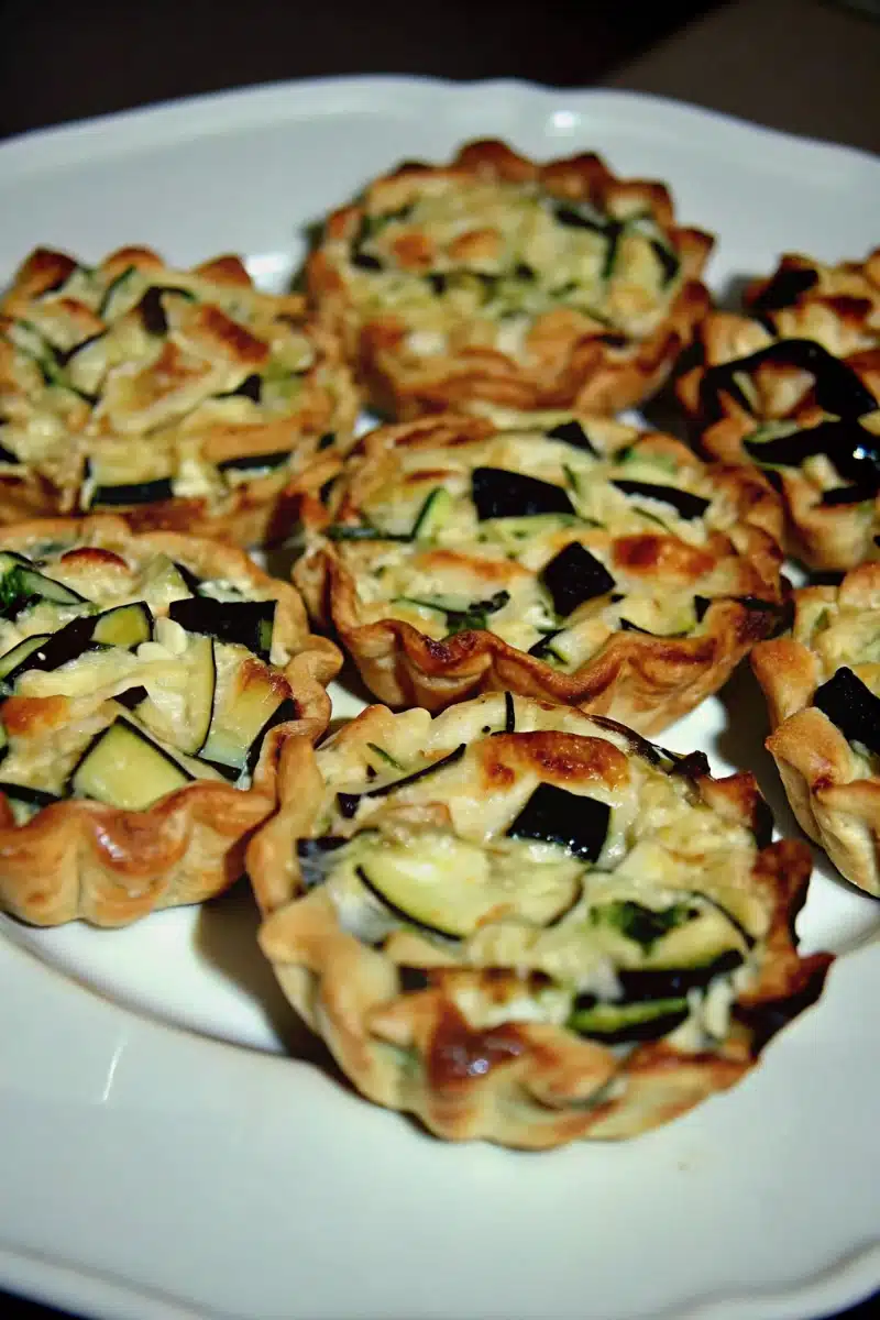 Flans de courgettes