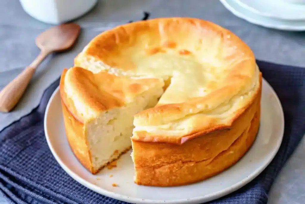 Gâteau au fromage blanc moelleux