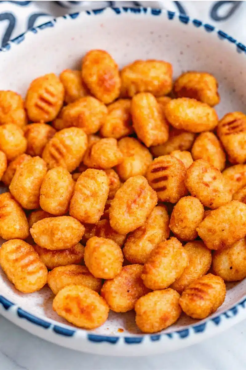 Gnocchis à la friteuse à air fryer