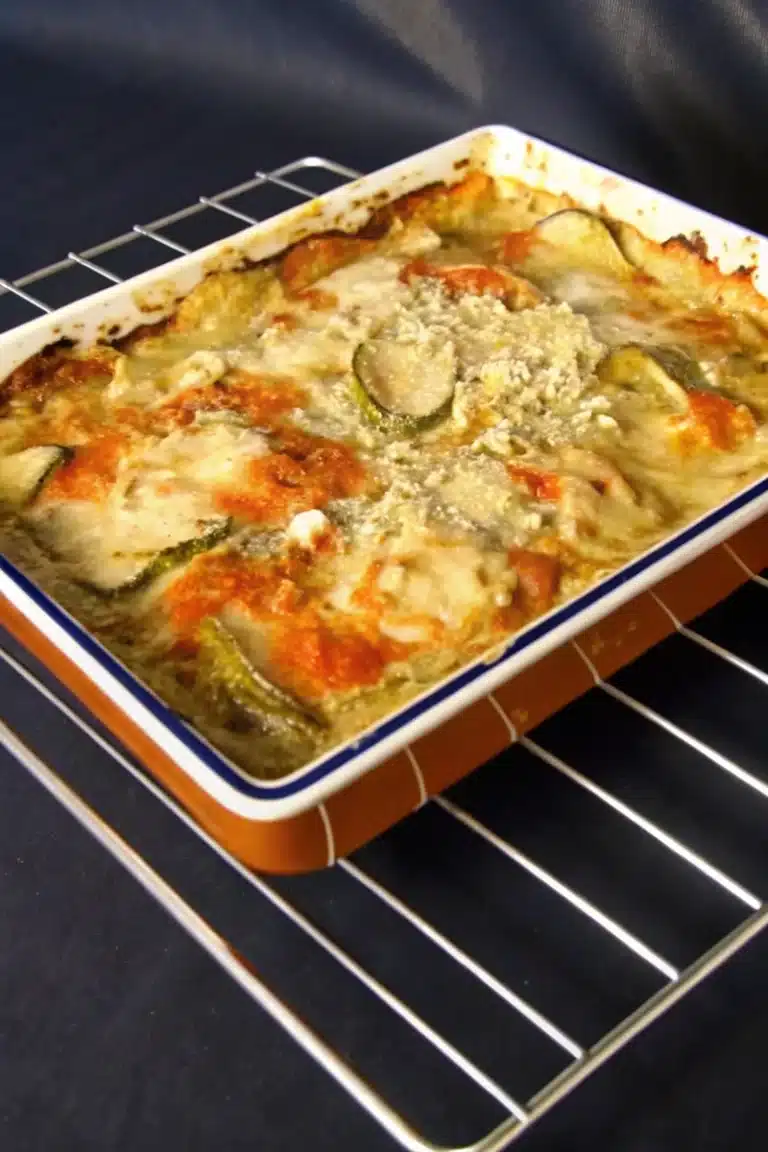 Gratin de courgettes au thon