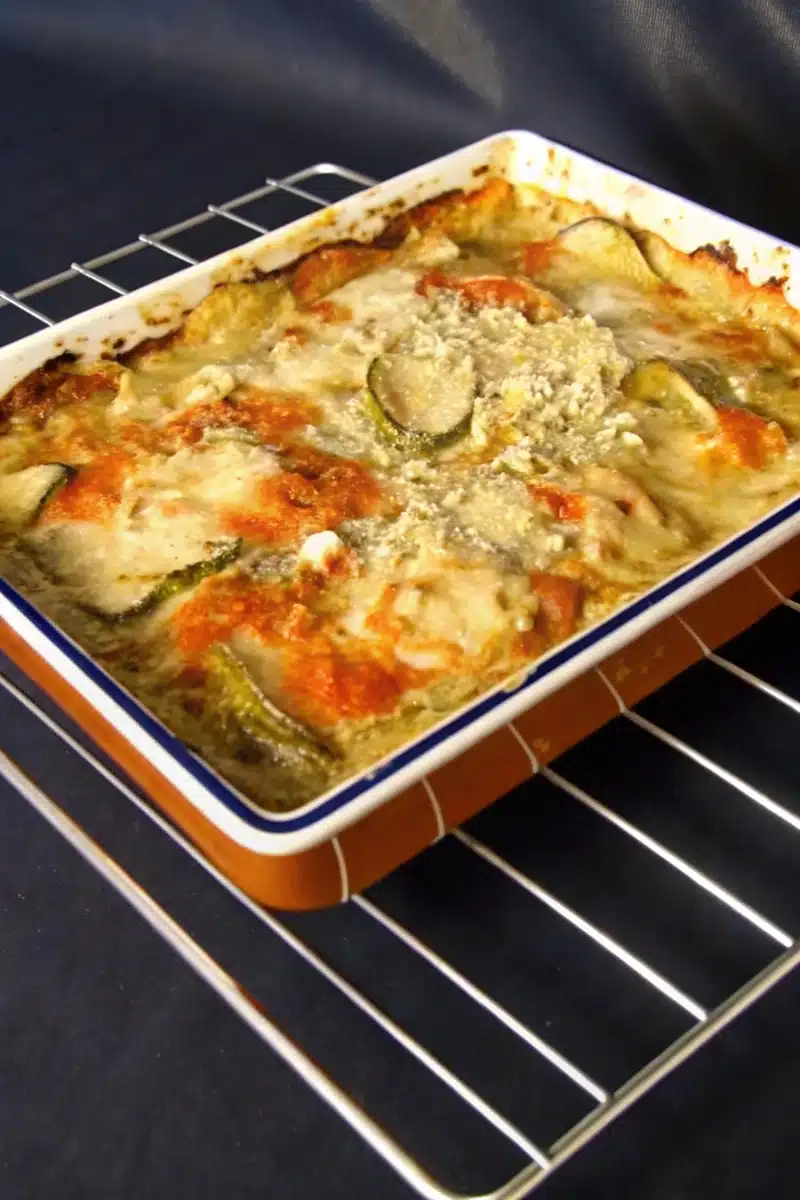 Gratin de courgettes au thon