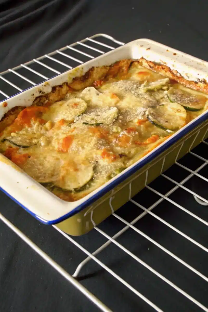 Gratin de courgettes au thon