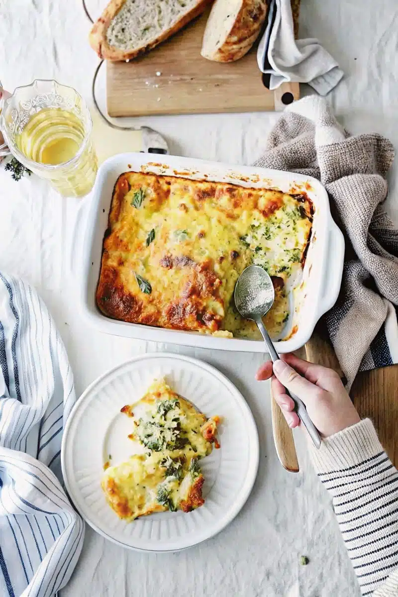 Gratin de courgettes simple