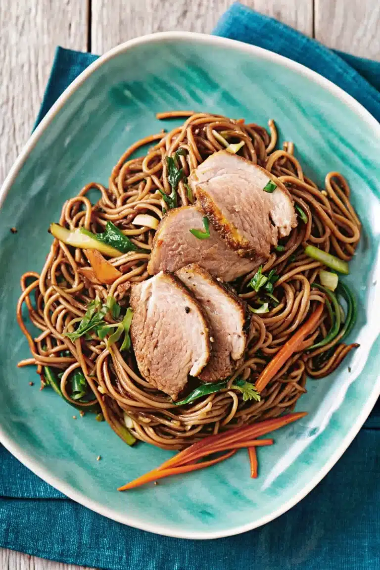 Nouilles Soba au Sésame