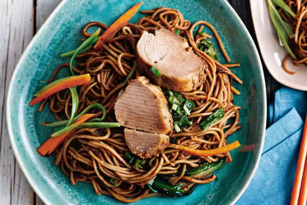 Nouilles Soba au Sésame