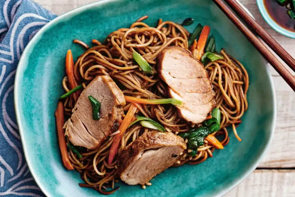 Nouilles Soba au Sésame