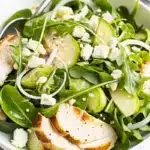 Salade au melon vert