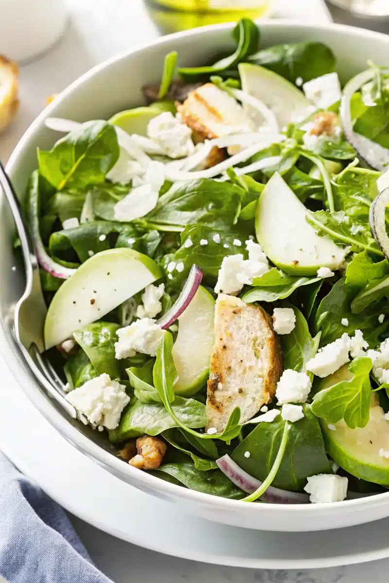 Salade au melon vert