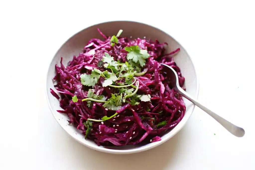 Salade de chou rouge