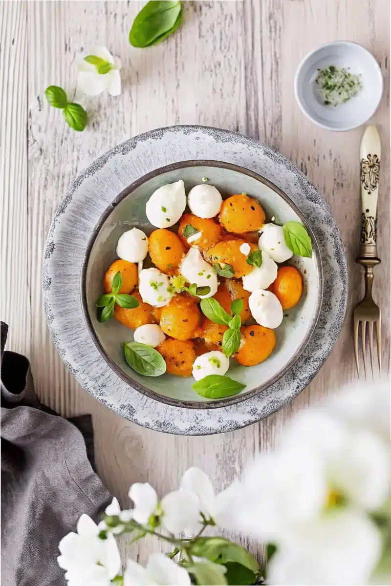 Salade de melon à la mandarine