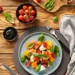 Salade de melon au chèvre