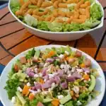 Salade de melon et brocolis