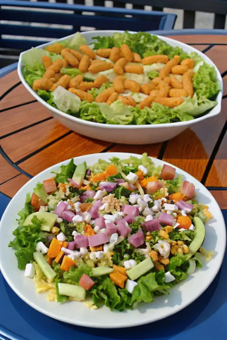 Salade de melon et brocolis