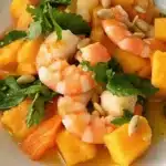 Salade thaï de crevettes et melon