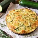 Scarpaccia de courgettes