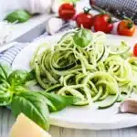 Spaghetti de courgettes