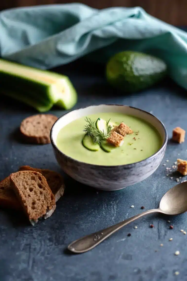 Velouté de courgettes simple