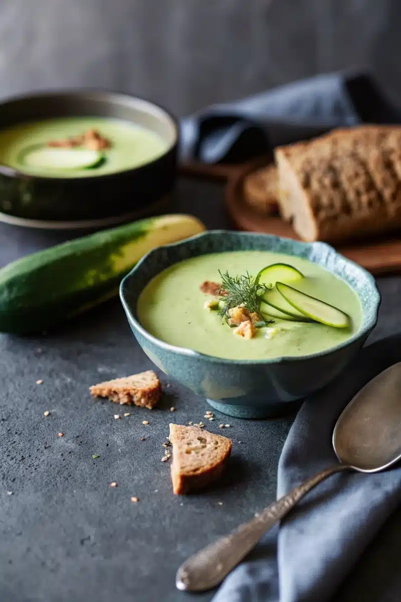 Velouté de courgettes simple