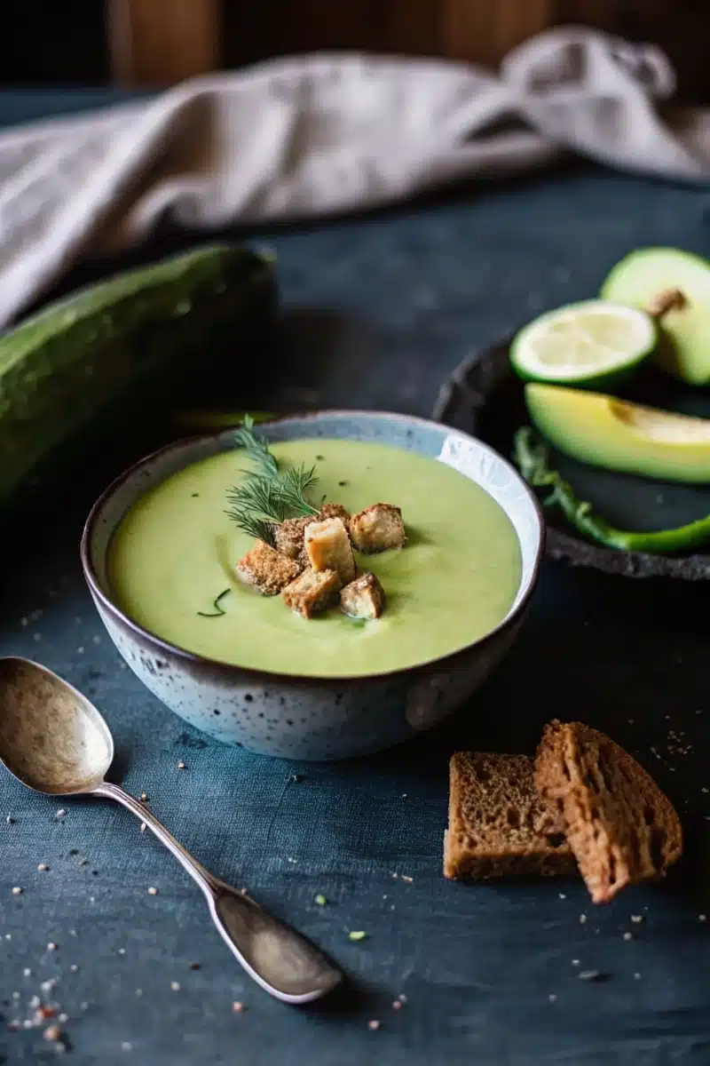 Velouté de courgettes simple