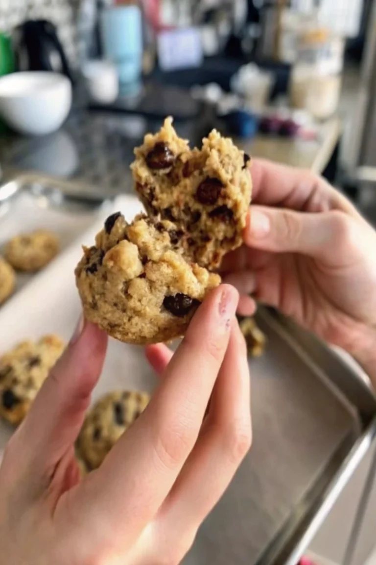 Biscuits Au Chocolat Et Aux Dattes